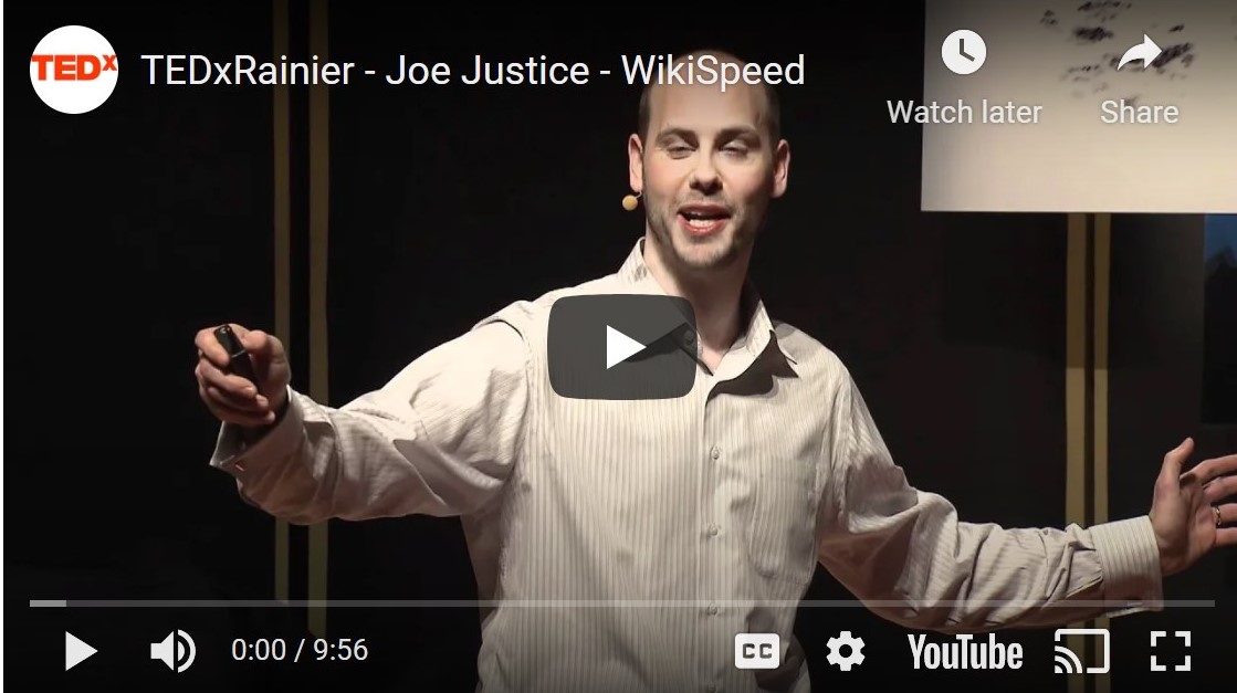 TEDx with Joe Justice